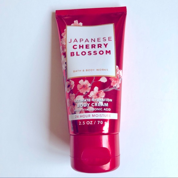 4/$20 NEW Bath & Body Works JAPANESE CHERRY BLOSSOM Body Cream 2.5 oz - Picture 2 of 12